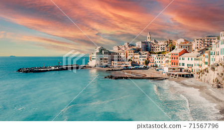 View of Bogliasco. Bogliasco is a ancient village View of Bogliasco. Bogliasco is a ancient village 71567796