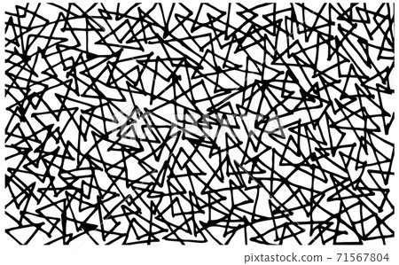Abstract seamless pattern black on white.... - Stock Illustration ...
