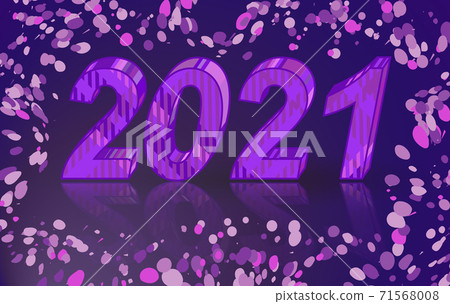Happy New Year 2021. Happy New Year 2021. 71568008