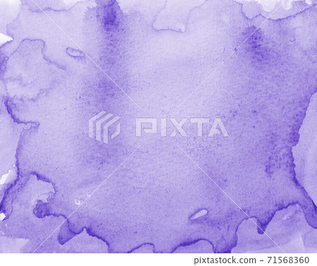 Abstract lilac watercolor on paper texture as background Abstract lilac watercolor on paper texture as background 71568360
