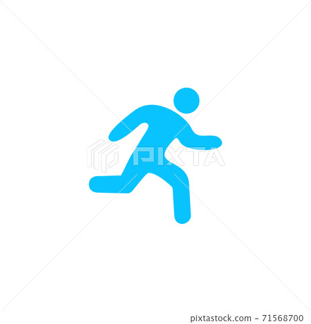 Run icon flat Run icon flat 71568700
