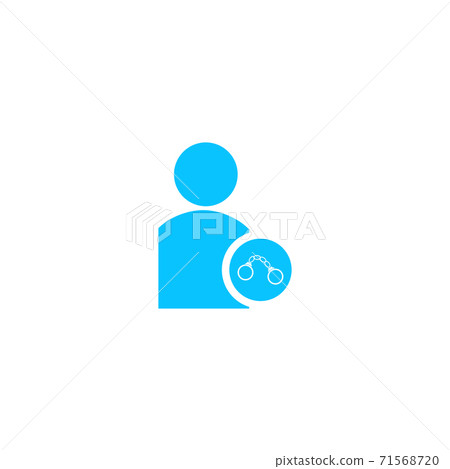 Arrest icon flat Arrest icon flat 71568720