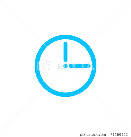 Passage of time icon flat. Passage of time icon flat. 71569352