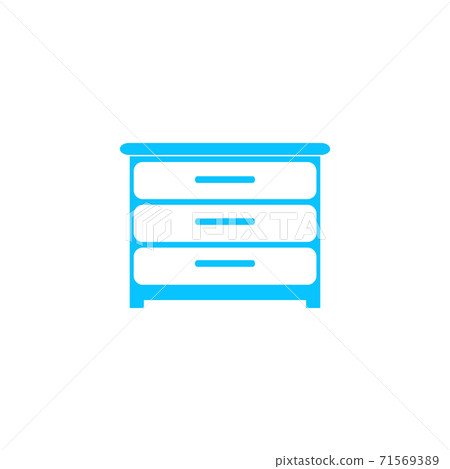 Furniture icon flat. 71569389