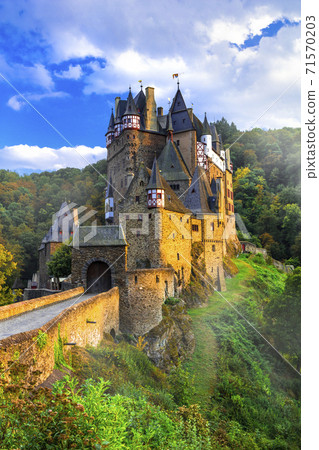 Most beautiful romantic medieval castles of Germany - Burg Etz Most beautiful romantic medieval castles of Germany - Burg Etz 71570203