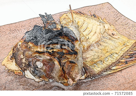 它看起來不太好，但是它是樸實而簡單的家庭自製的“明日之鐮”彩色鉛筆素描風格 71572085