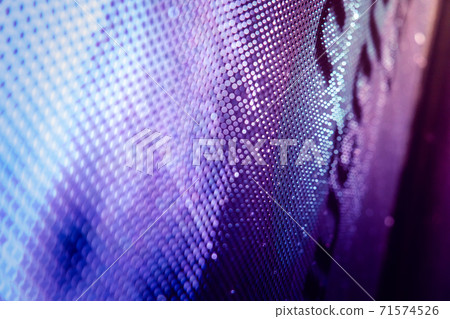 CloseUp LED blurred screen. LED soft focus background. abstract background ideal for design. 71574526
