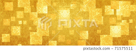 Gilt background material - Stock Illustration [71575511] - PIXTA