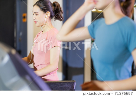 Women workout, gym Women workout, gym 71576697