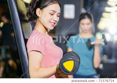 Women workout, gym Women workout, gym 71576714