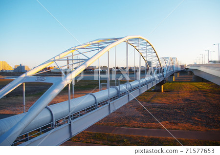 Tamagawara Aqueduct next to Tamagawara Bridge Tamagawara Aqueduct next to Tamagawara Bridge 71577653