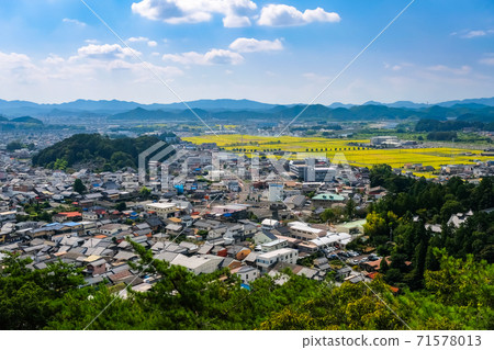 View from Ogura Park Observatory, Mino City, Gifu Prefecture 71578013