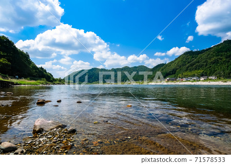 Nagara River, Mino City, Gifu Prefecture Nagara River, Mino City, Gifu Prefecture 71578533