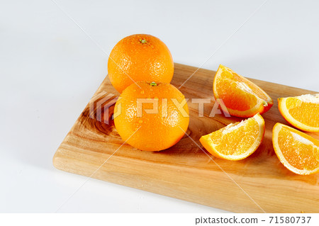 Orange on the cutting board, Orange on the cutting board, 71580737