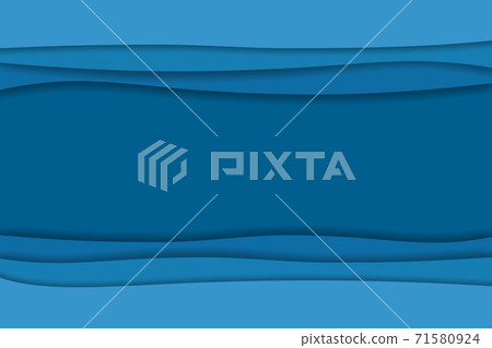 Abstract background. Paper cut style with layers. 71580924