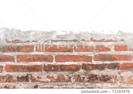 background with old bricks wall texture and cement background with old bricks wall texture and cement 71583476
