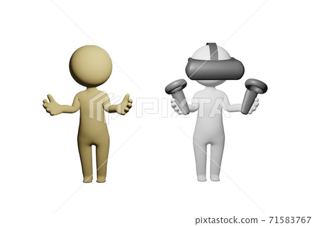 使用VR眼鏡的頭像 使用VR眼鏡的頭像 71583767