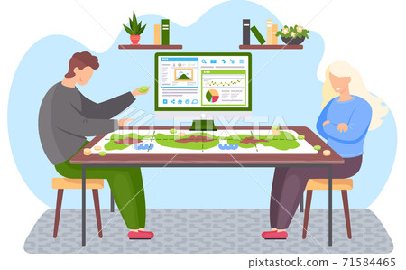 Happy family or friends man and woman sitting at a table and playing strategy board game at home Happy family or friends man and woman sitting at a table and playing strategy board game at home 71584465