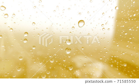 Close-up of water drops on glass surface as background Close-up of water drops on glass surface as background 71585550