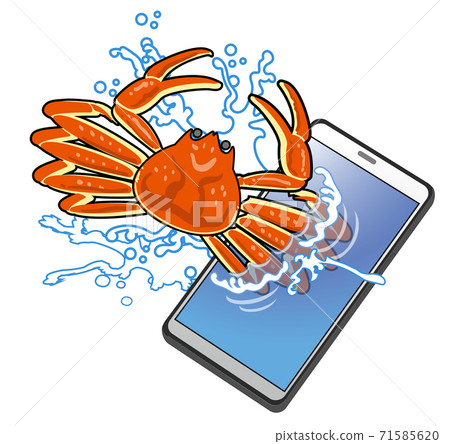 Direct sales of seafood using smartphones 71585620