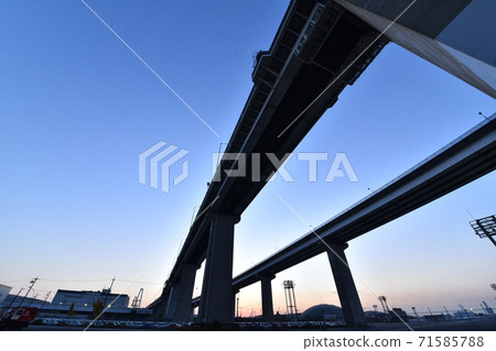 Nagoya Port, just below the famous port Triton Nagoya Port, just below the famous port Triton 71585788