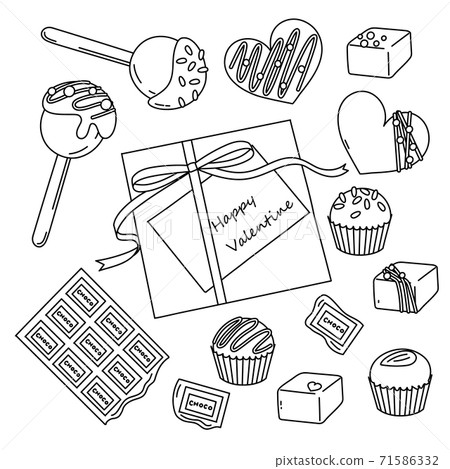 valentine chocolate valentine chocolate 71586332