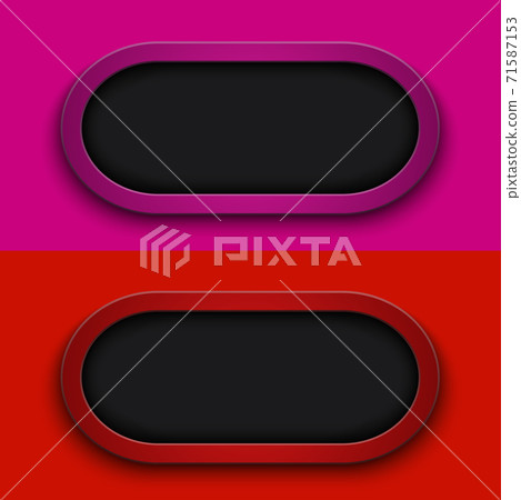 Vector modern business banner frame background Vector modern business banner frame background 71587153