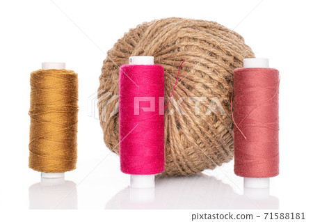 Haberdashery item on white Haberdashery item on white 71588181