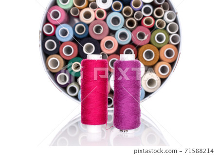 Haberdashery item on white Haberdashery item on white 71588214