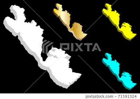 3D map of Ithaca 71591324