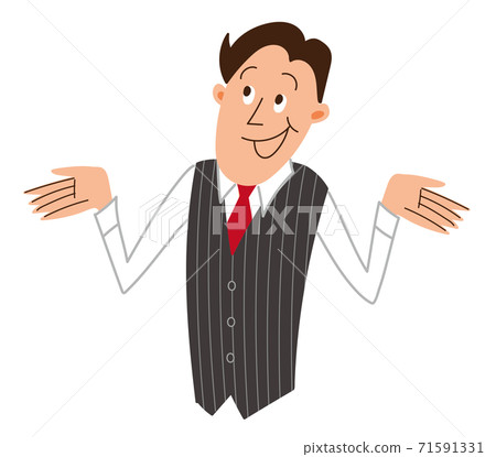 Doya face male - Stock Illustration [71591331] - PIXTA