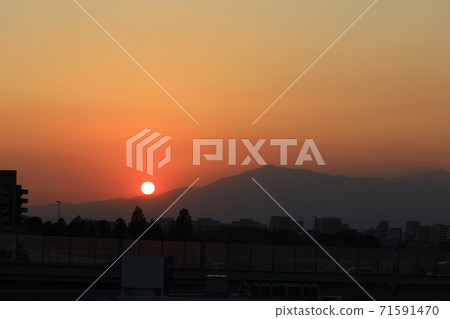 夕陽 夕陽 71591470