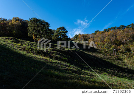 Urabandai Ski Resort in Autumn 71592366