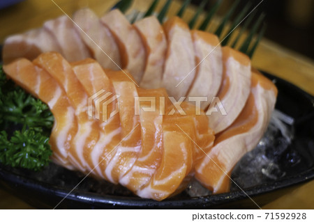 Japanese-Thai style fusion food dish Japanese-Thai style fusion food dish 71592928