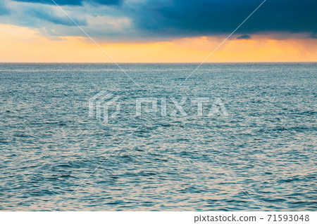 Sea Ocean Blue Water Surface 71593048