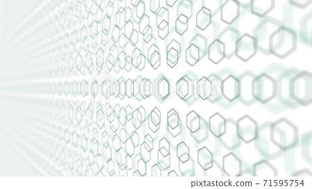 CG Hexagon Multiple hexagons lined up CG Hexagon Multiple hexagons lined up 71595754