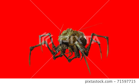the evil bug 3d render 71597715