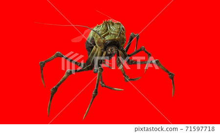 the evil bug 3d render 71597718