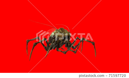 the evil bug 3d render 71597720