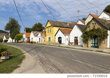 wine cellars in Villanykovesd, Villany, Hungary wine cellars in Villanykovesd, Villany, Hungary 71599028