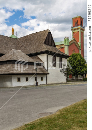UNESCO monument - Kezmarok - Church of the Holy Trinity, Slovakia 71599242