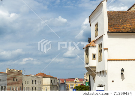 Olad town Slavonice in Czech Republic Olad town Slavonice in Czech Republic 71599484