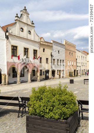 Olad town Slavonice in Czech Republic Olad town Slavonice in Czech Republic 71599487