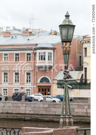 Lantern detail of First Engineer Bridge. St.Petersburg 71600466