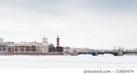 St.Petersburg, Russia. Winter landscape St.Petersburg, Russia. Winter landscape 71600474