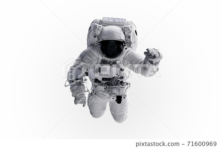 Astronaut isolated on white background 71600969