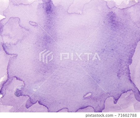 Abstract lilac watercolor on paper texture as background Abstract lilac watercolor on paper texture as background 71602788