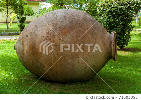 large jug for wine in Georgia 71603053