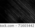 Black background with diagonal wooden texture 71603442