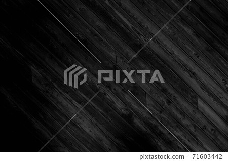 Black background with diagonal wooden texture 71603442